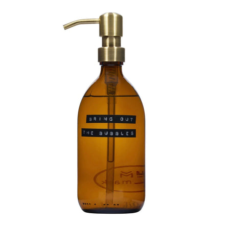 Wellmark Hand Soap 500ml Brown Glass | Bring Out The Bubbles