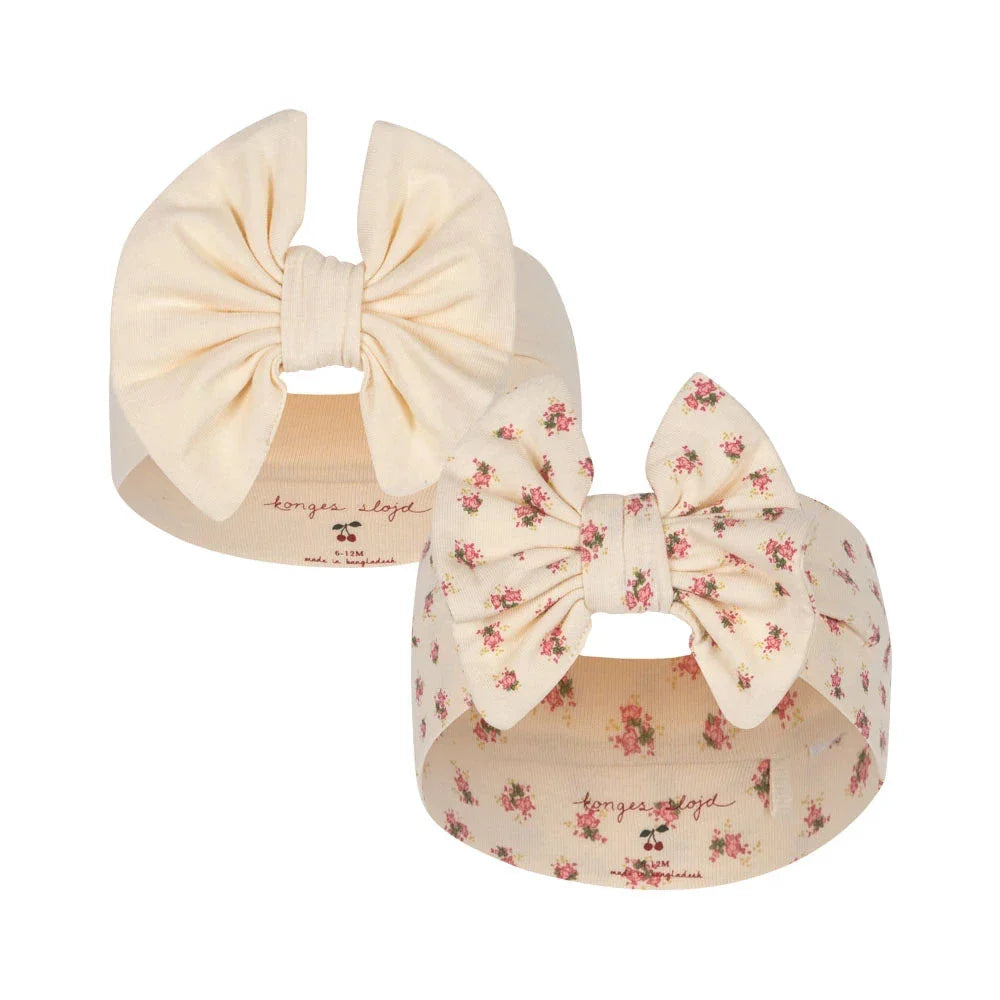 Konges Sløjd Basic 2 Pack New Bambi Bonnet Gots | Buttercream/Bloomie