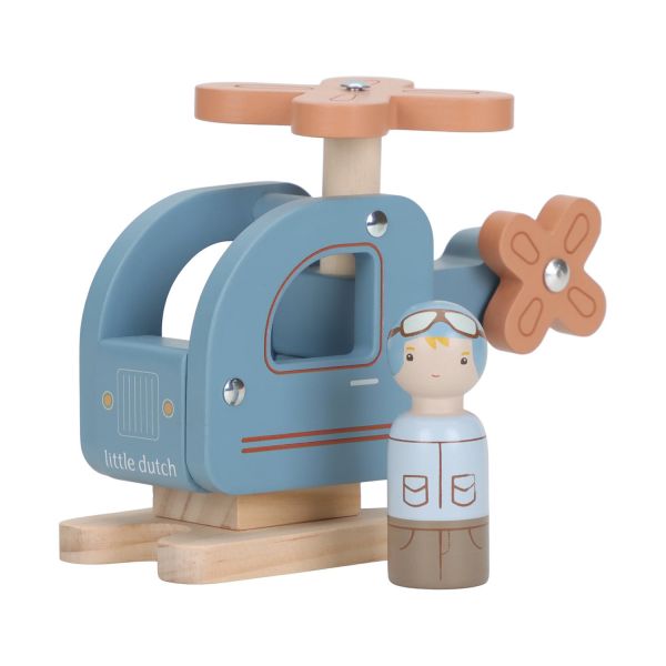 Little Dutch Wooden Helicopter