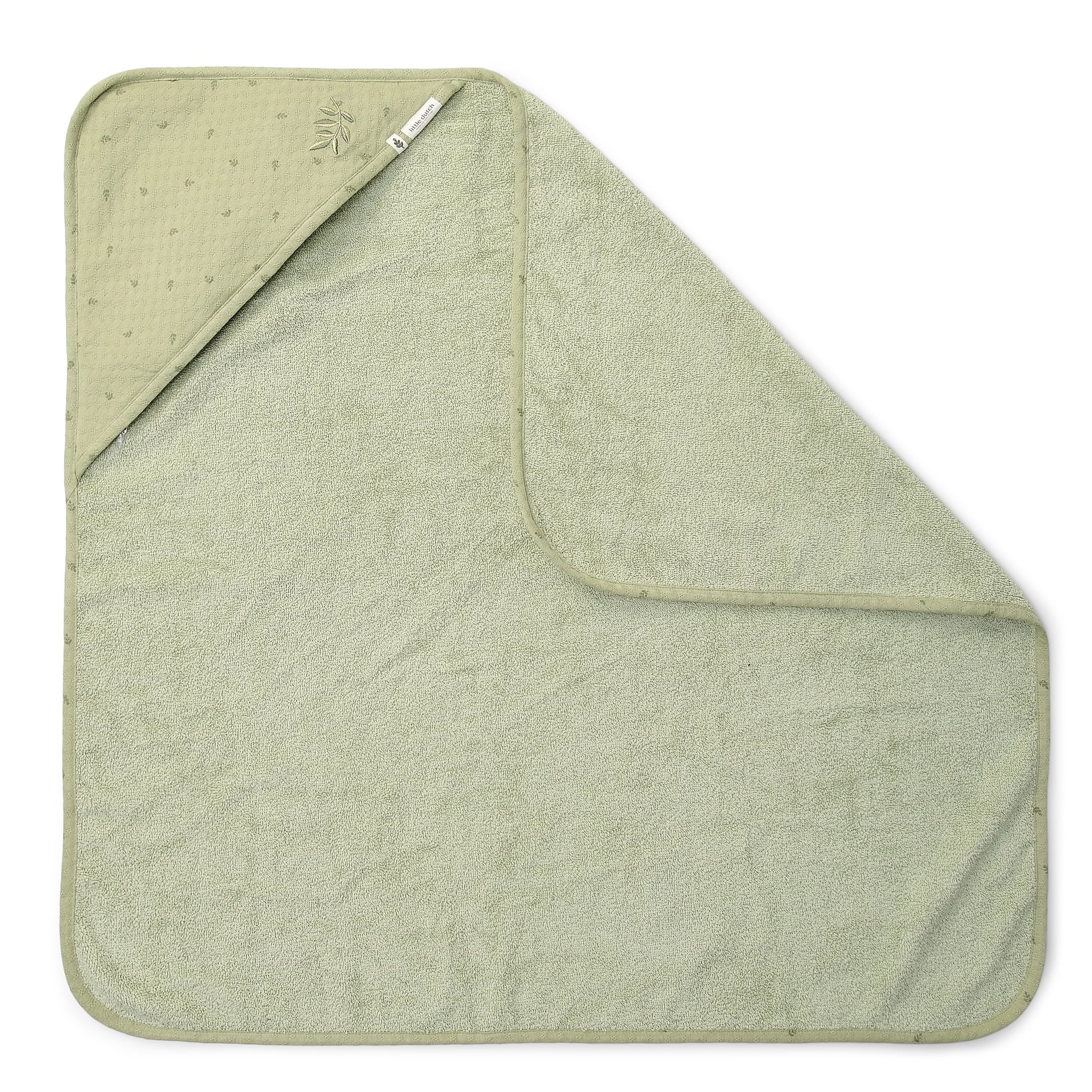 Little Dutch Bath Cape 100x100 | Pure Sage