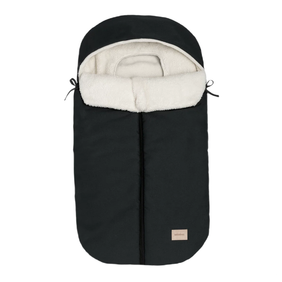 Nobodinoz Hyde Park footmuff for Buggy 6-18m - 90x50cm | Black