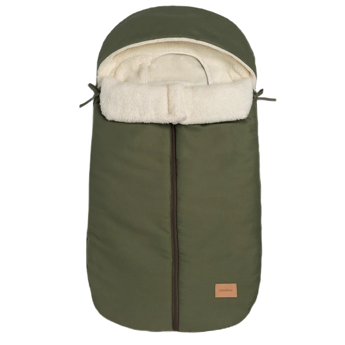 Nobodinoz Hyde Park footmuff for Buggy 6-18m - 90x50cm | London Green