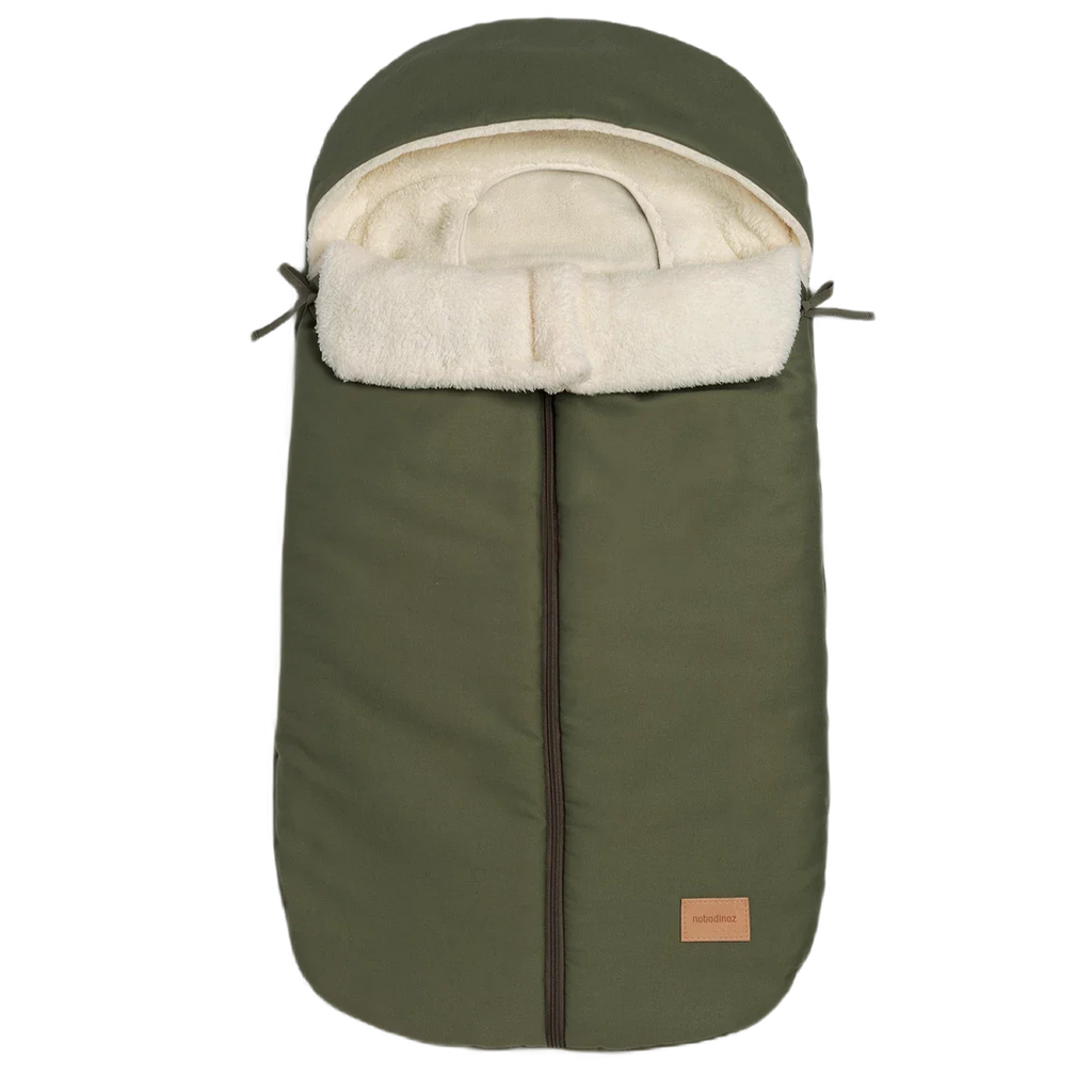 Nobodinoz Hyde Park footmuff for Buggy 6-18m - 90x50cm | London Green
