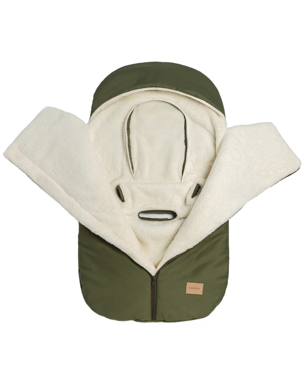 Nobodinoz Hyde Park footmuff for Buggy 6-18m - 90x50cm | London Green