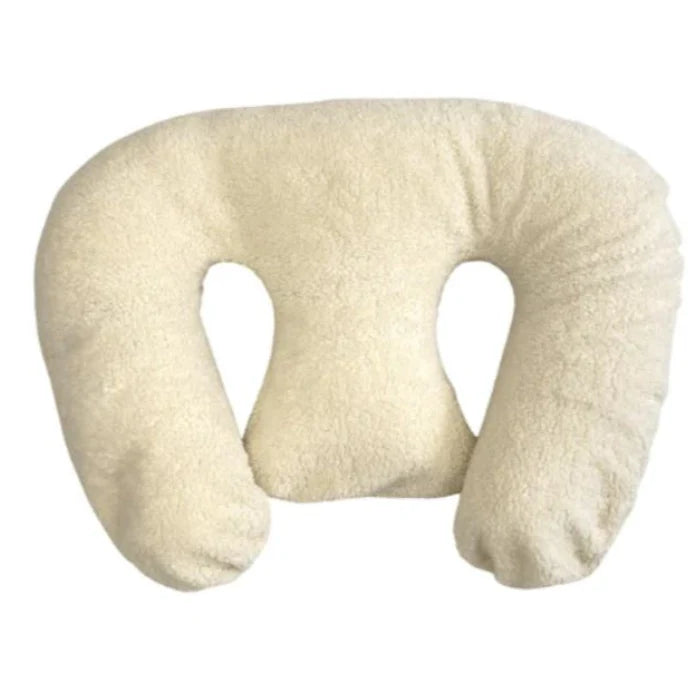Ilmaha COVER for Nursing Pillow Muslin Twins | Teddy Ecru