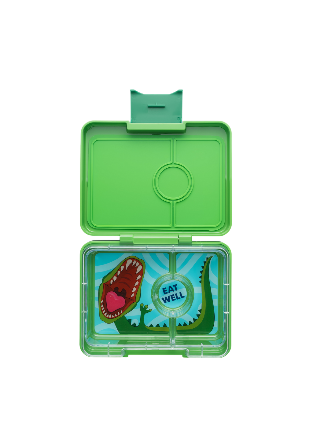 Yumbox 3 Compartment Leakproof Lunchbox | Jurassic Green Dino