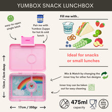 Yumbox Mini Snack Box 3 Compartments | Power Pink