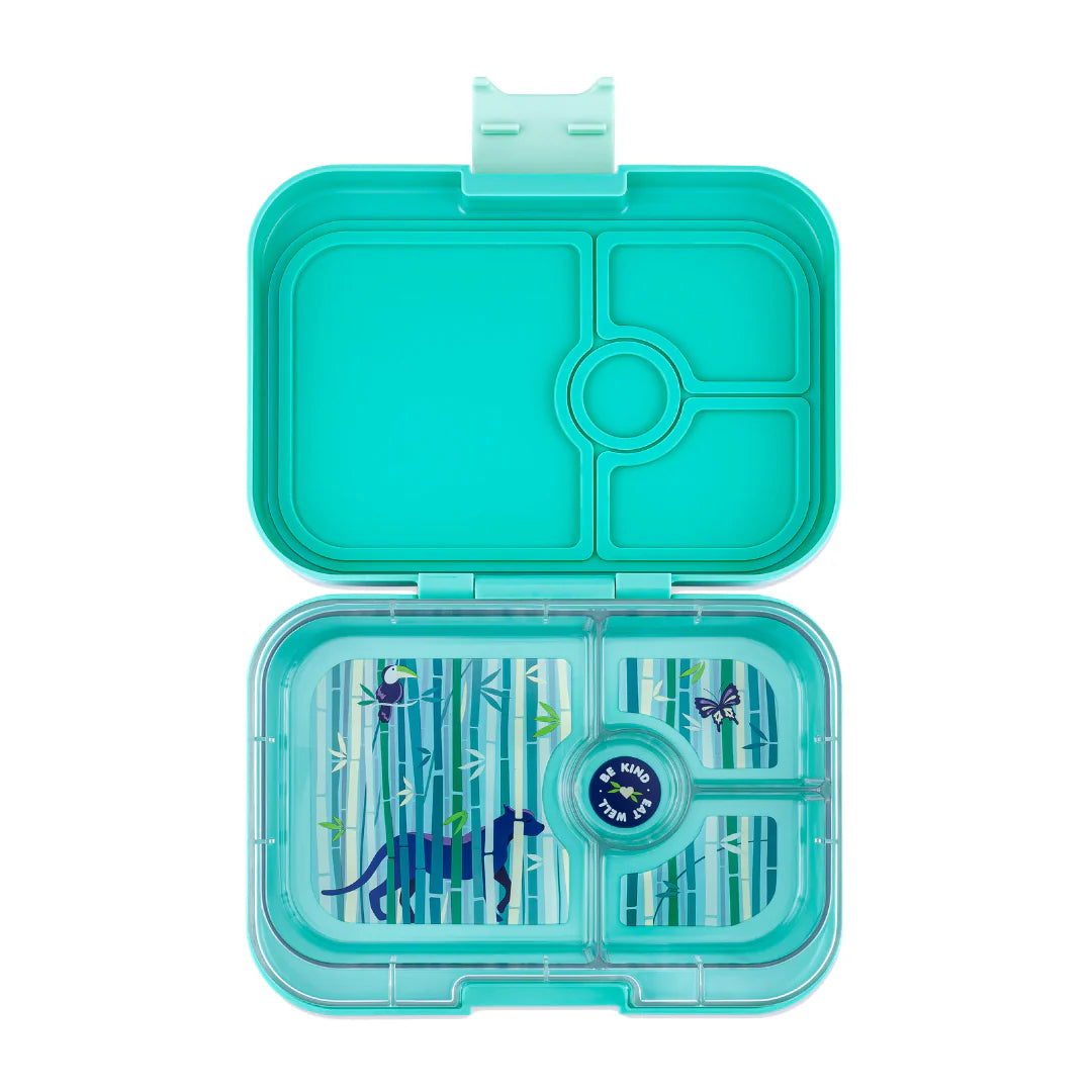 Yumbox Panino 4 compartments Leak-proof Lunchbox | Tropical Aqua