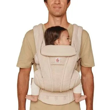 Ergobaby Omni Deluxe Baby Carrier Mesh | Natural Beige