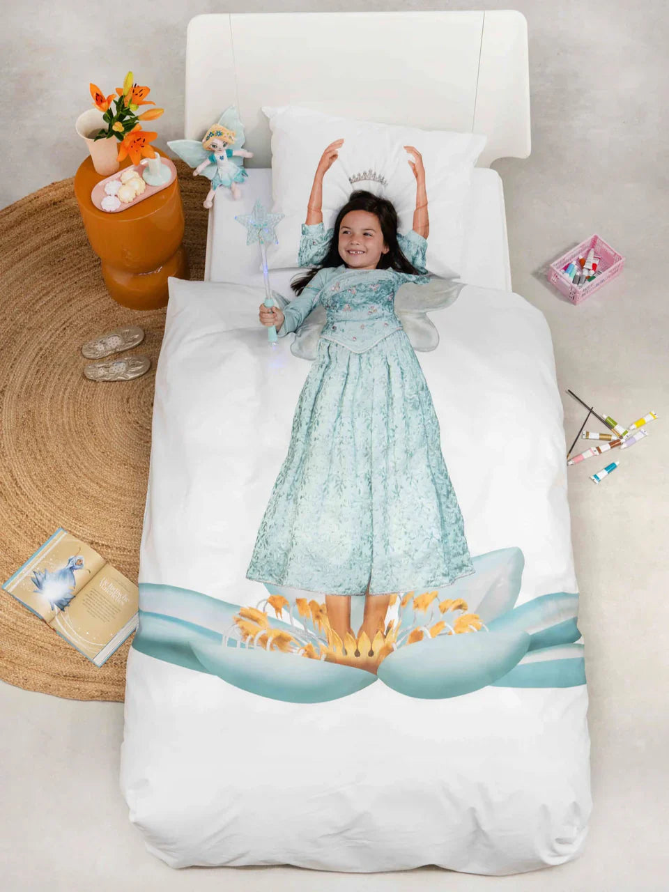 SNURK duvet set 140x200/220cm | Efteling Indian Water Lilies