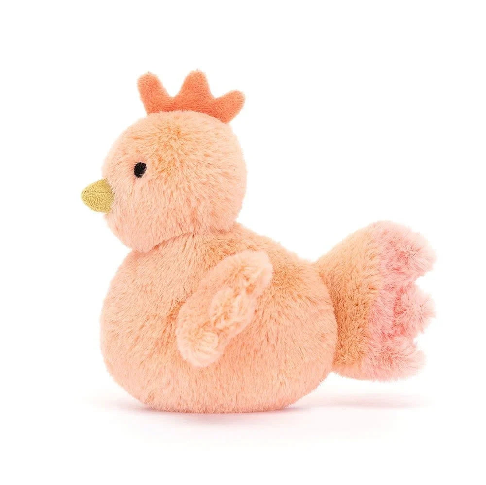 Jellycat Plush Toy Fluffy Chicken | 11x6x11cm
