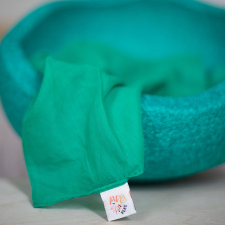 Pit & Play Rainbow Play Cloth | Green