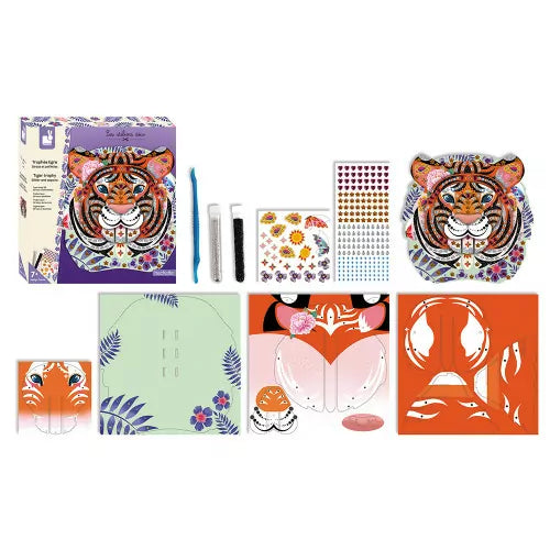 Janod Craft Set 3D Tiger | Tiger