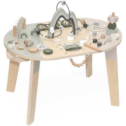Label Label Activity Play Table | Olive Green