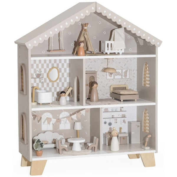 Label Label Wooden Dollhouse | Nougat