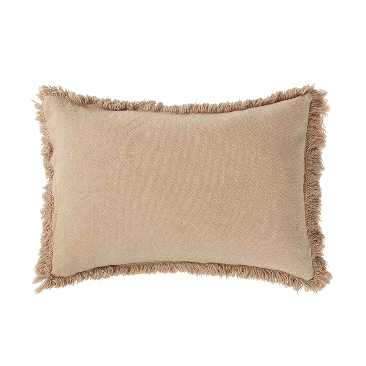 Nobodinoz Landscape Rectangular fringes cushion 45x30cm | Sesame