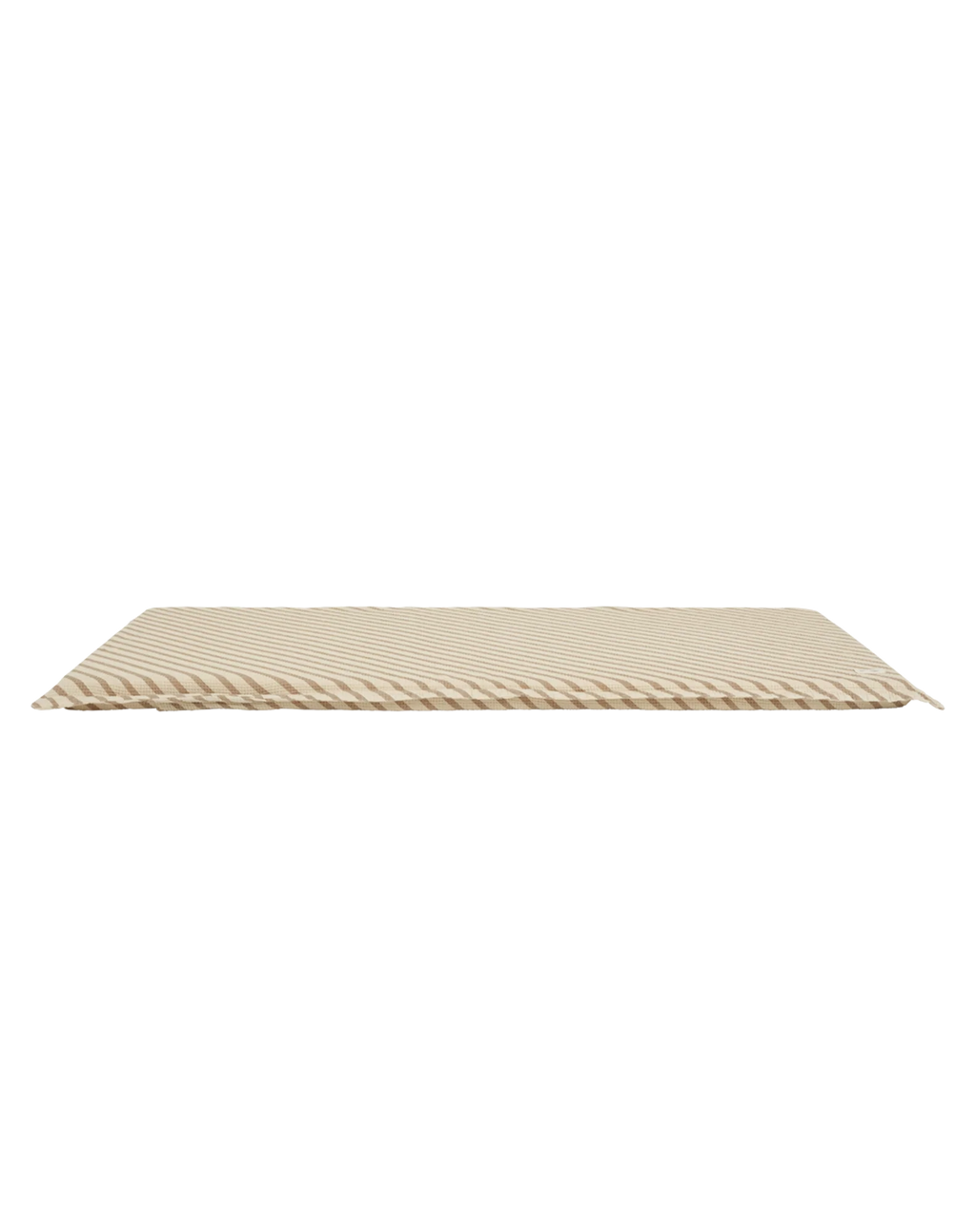 Nobodinoz Landscape Waffle floor mattress 60x120x4cm | Stripes Natural