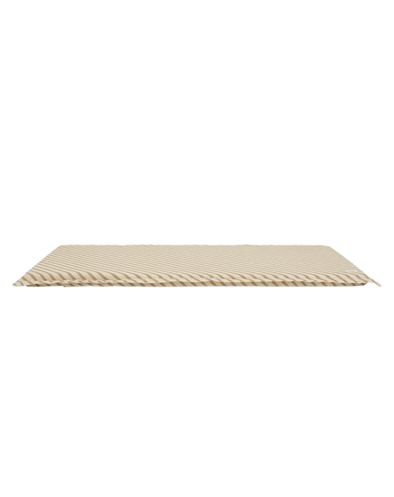 Nobodinoz Landscape Waffle floor mattress 60x120x4cm | Stripes Natural