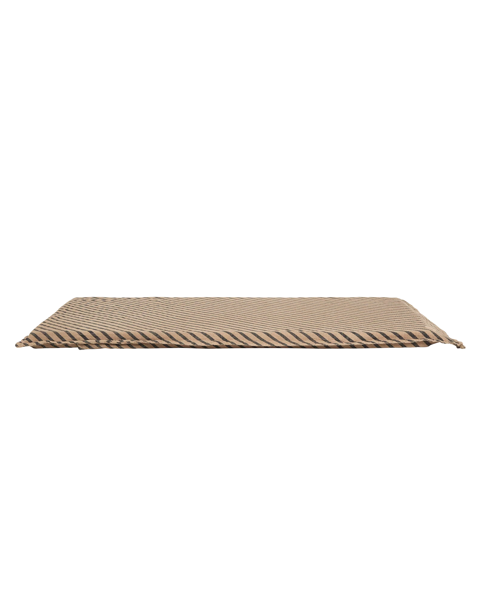 Nobodinoz Landscape Waffle floor mattress 60x120x4cm | Stripes Sesame
