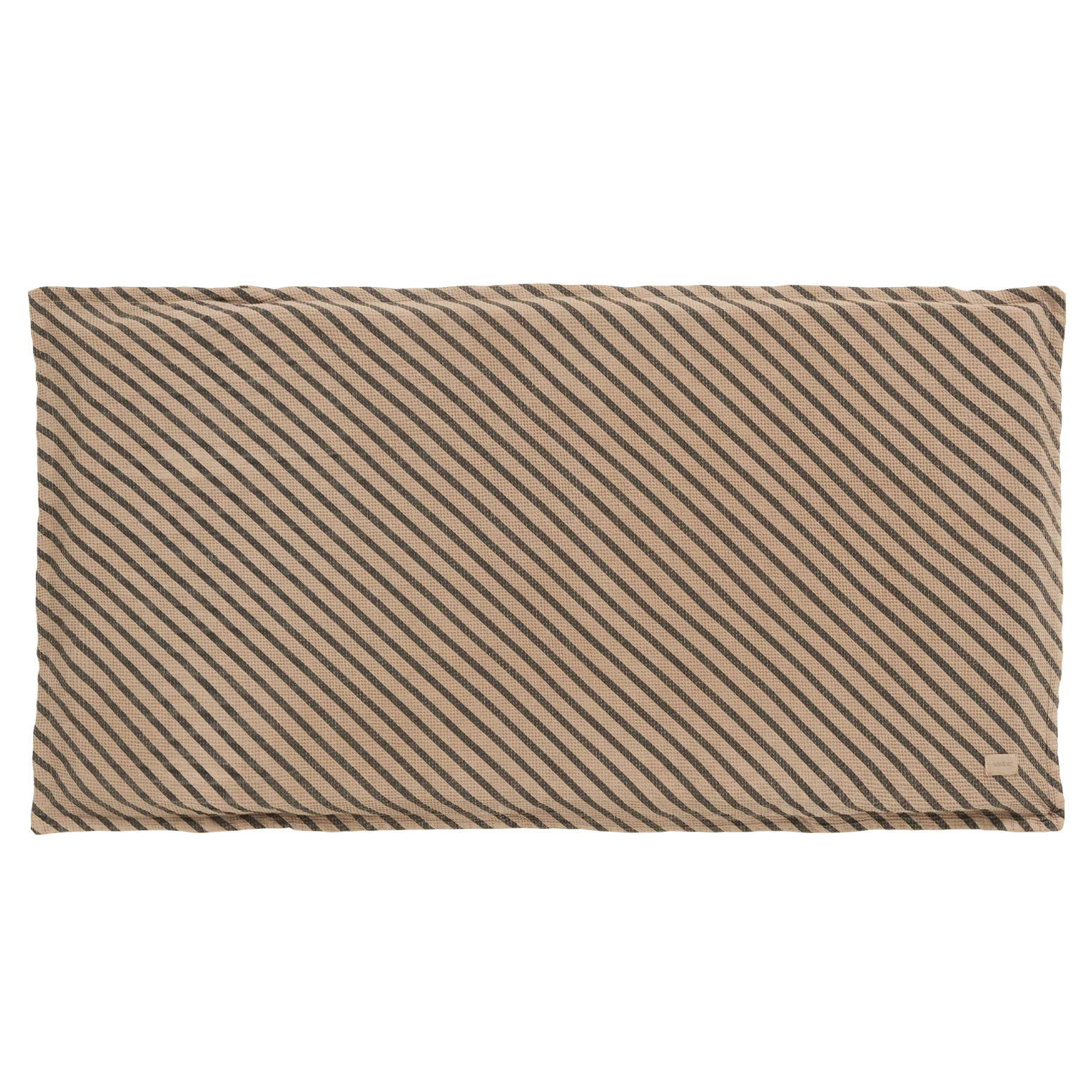 Nobodinoz Landscape Waffle floor mattress 60x120x4cm | Stripes Sesame