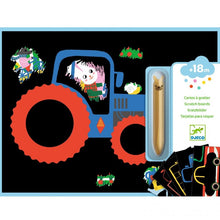 Djeco Craft Set Scratch | Vehicles