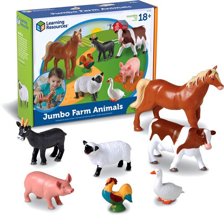 Learning Resources | Jumbo Farm Animals