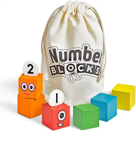 Learning Resources Wooden Number Blocks | 1 To 5