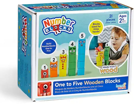 Learning Resources Wooden Number Blocks | 1 To 5