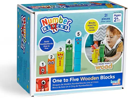 Learning Resources Wooden Number Blocks | 1 To 5