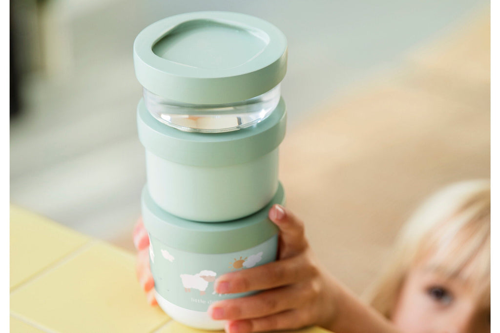 Mepal Little Dutch Snackbox 3 pieces | Little Farm