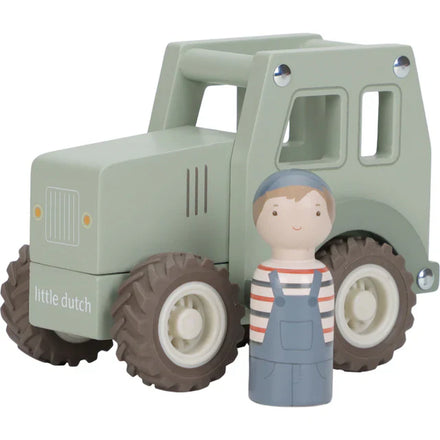 Little Dutch Wooden Tractor