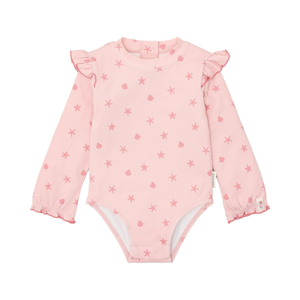 Little Dutch UV Swimsuit Long Sleeves | Dreamy Seashells