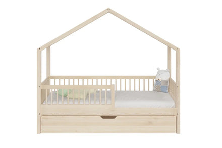 De Gele Flamingo Bed House Helsinki | Single with drawer for mattress 90x200cm