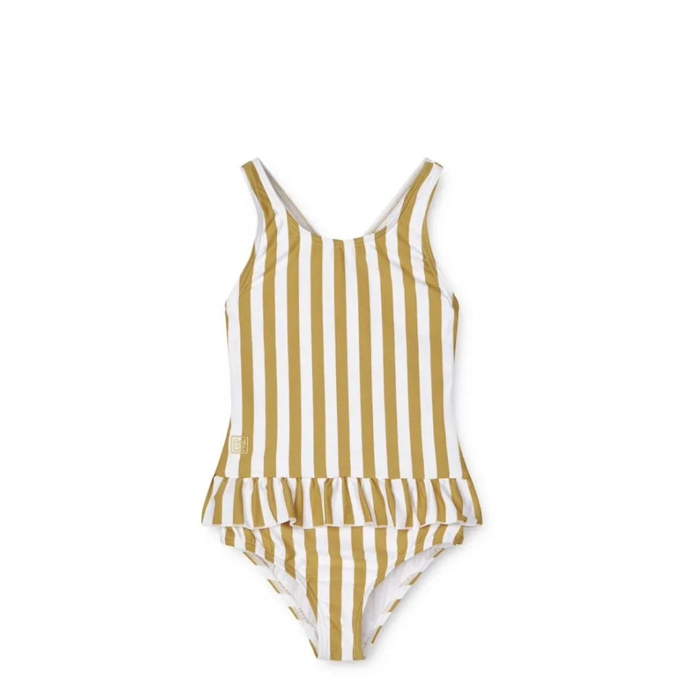 Liewood Amara Swimsuit | Stripe Jojoba /Creme De La Creme