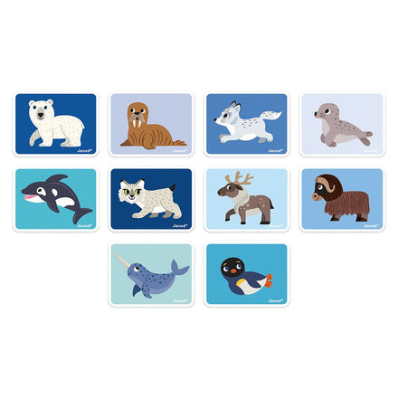 Janod Take-along Magnetic Set Polar Animals