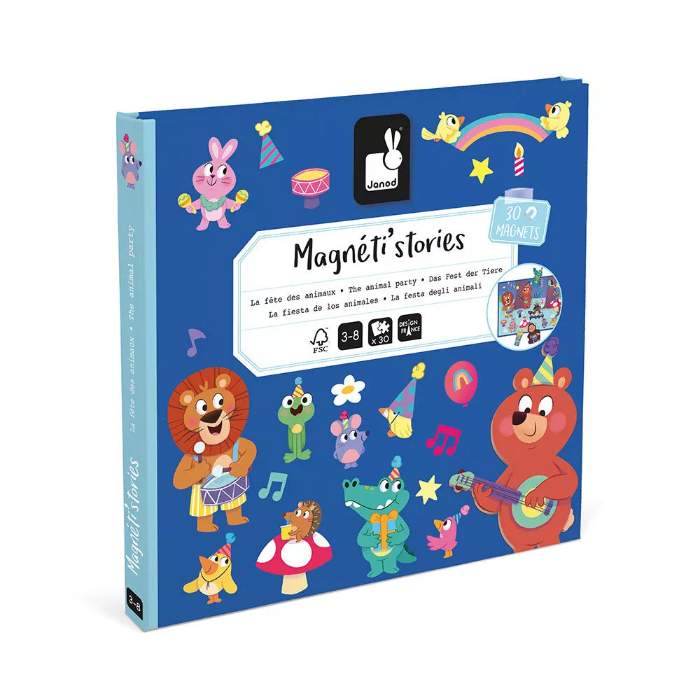 Janod Magneti'Stories Magnet set The Animal Party