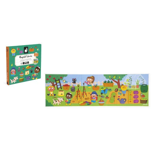 Janod Magneti'Stories Magnet Set | The Vegetable Garden