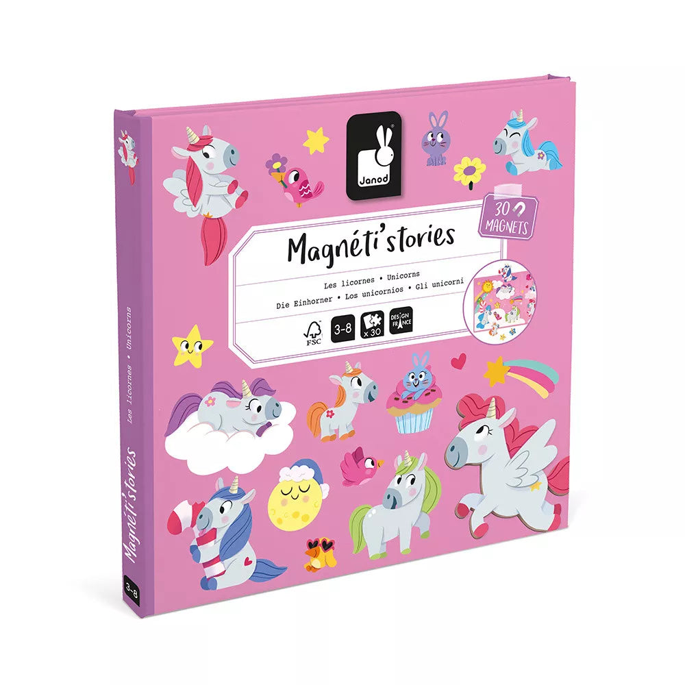 Janod Magneti'Stories Magnet set Unicorns