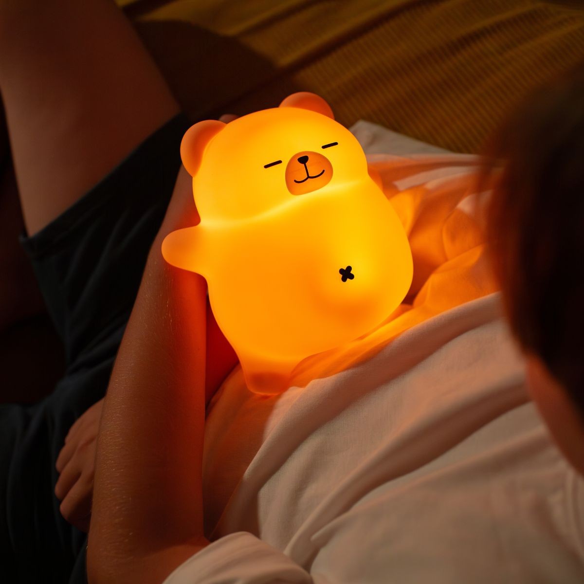 Mary's Led Night Light | Breathable Bear Snoaring Bear