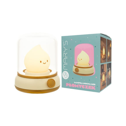 Mary's Led Night Lamp | Little Flame Yellow