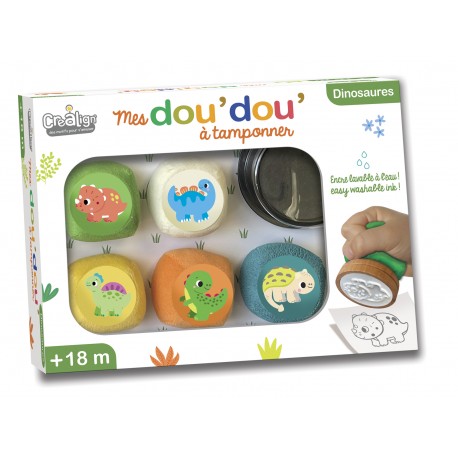 Créalign Stamp Set dou'dou +18m - Dino