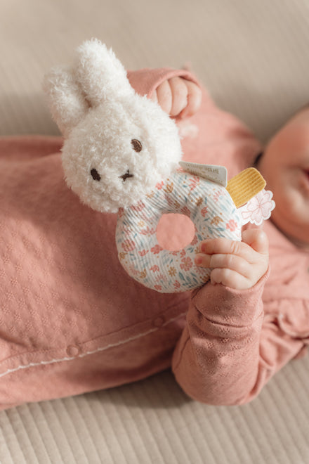 Miffy x Little Dutch Rattle | Lucky Blossom