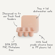 Mushie Diepvries Tray Feeder | Blush