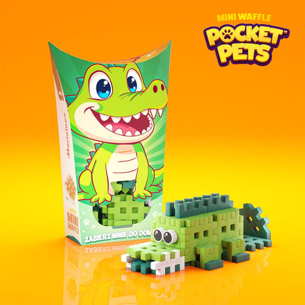 Marioinex Mini Waffle | Pocket Pets Crocodile