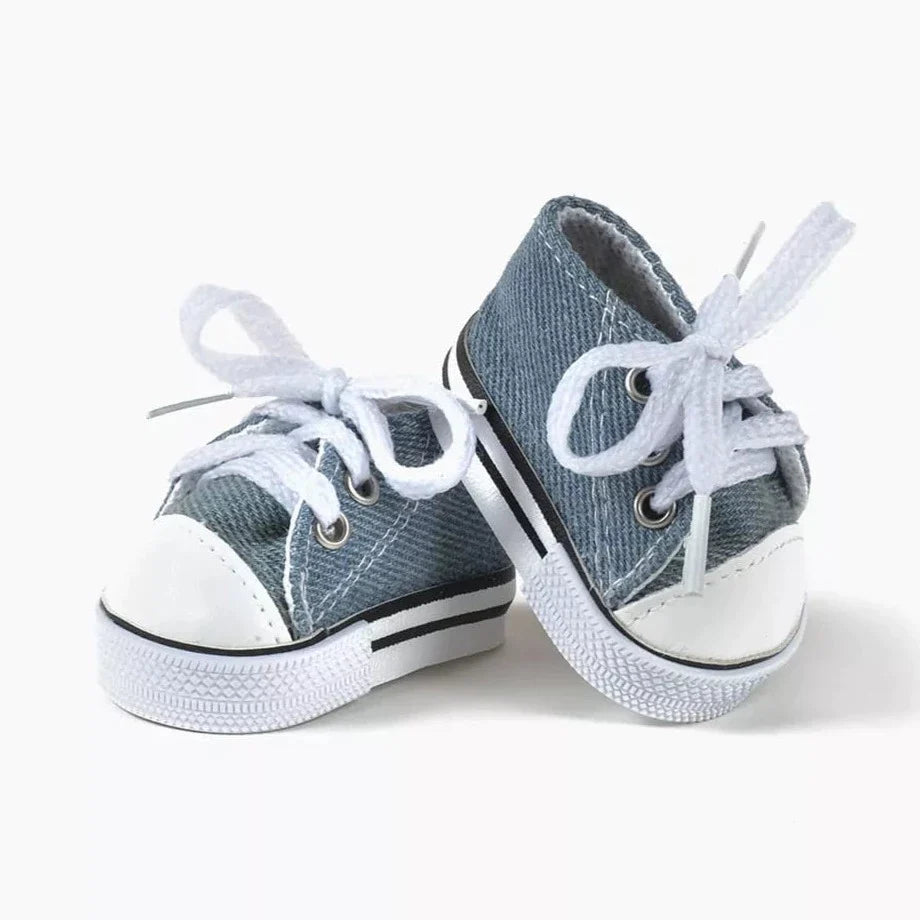 Minikane dolls shoes | Denim