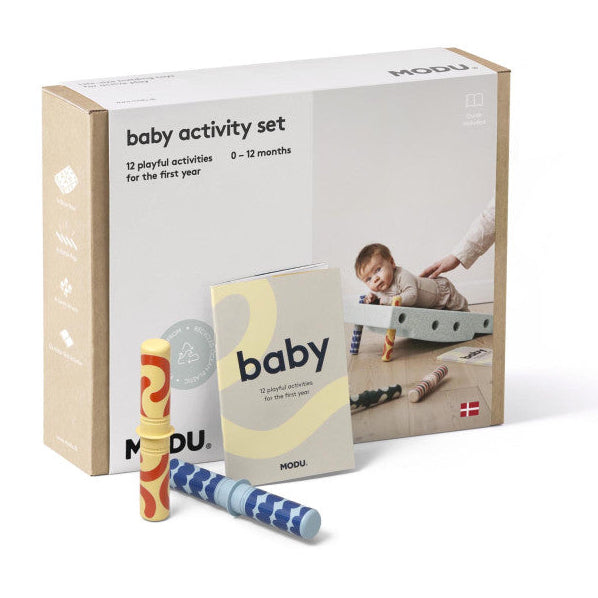 MODU Baby Activity Set | Ocean Mint / Forest Green