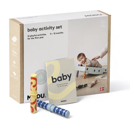 MODU Baby Activity Set | Ocean Mint / Forest Green