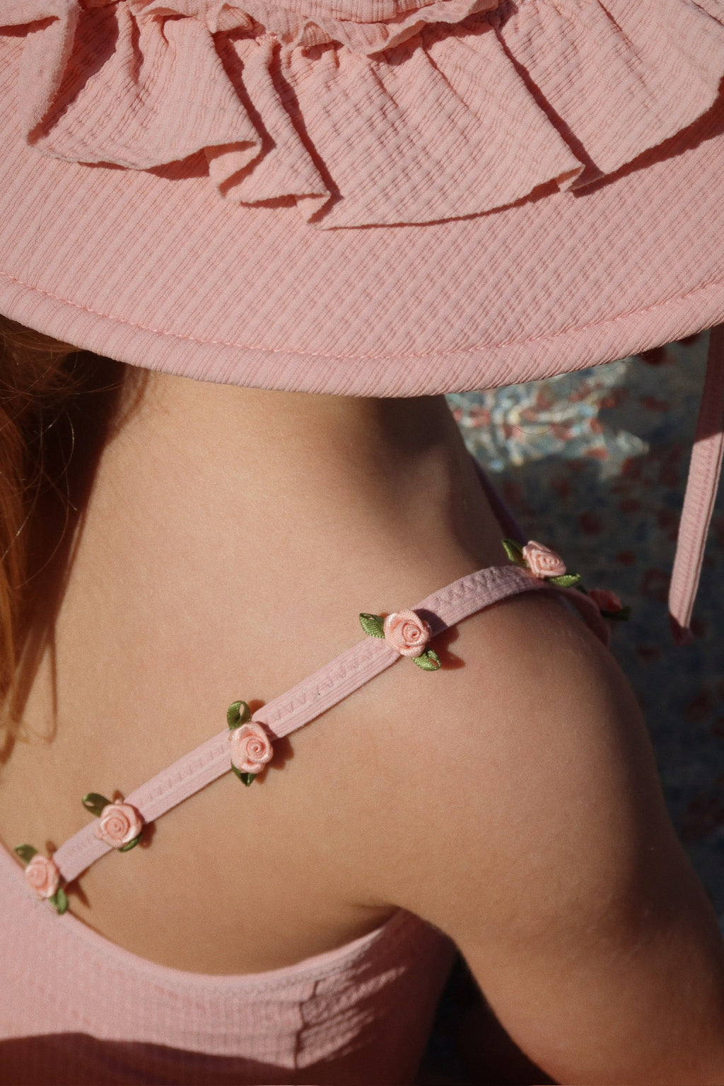 Konges Sløjd Fleuri Sun Hats | Powder Pink