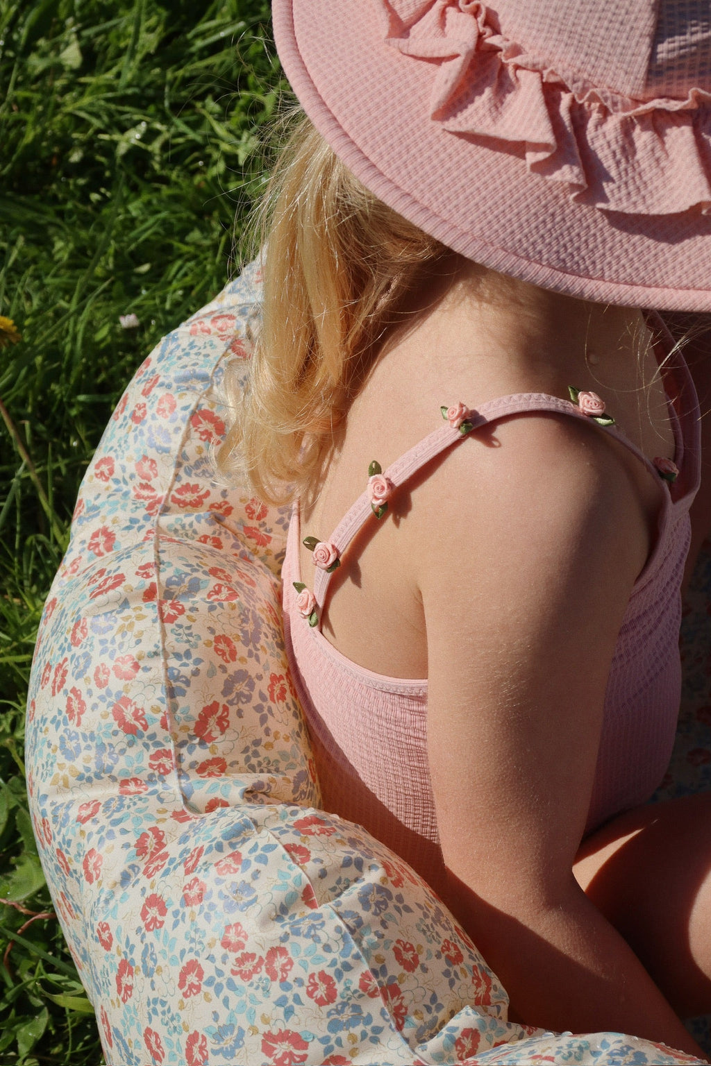 Konges Sløjd Fleuri Sun Hats | Powder Pink