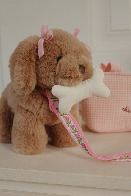 Konges Sløjd Maude Puppy | Pink Check